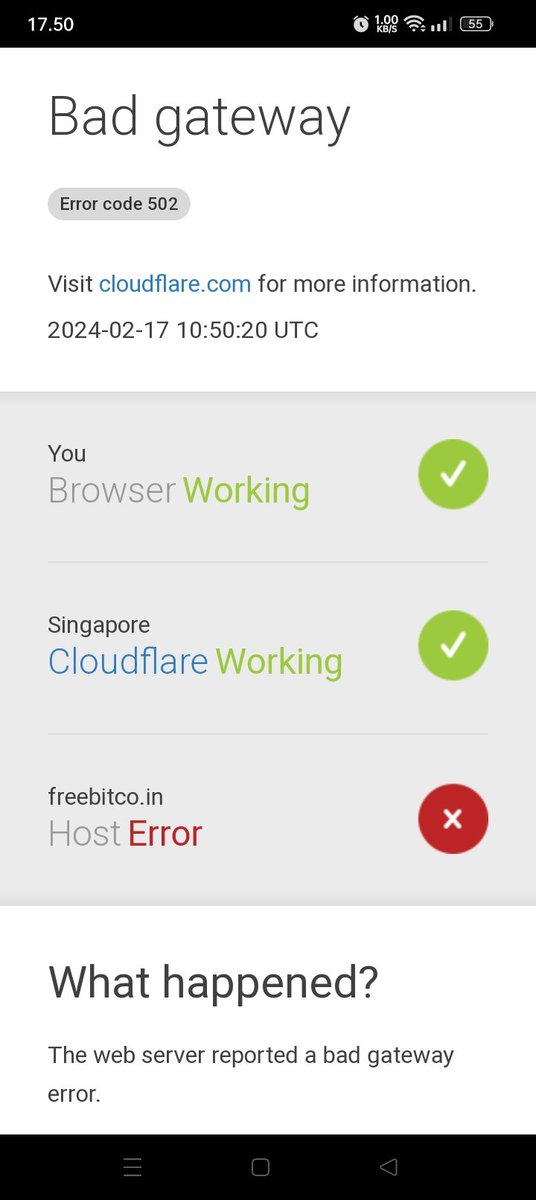 Hoe_Dea's tweet photo. @freebitco No wonder my browser has an error. https://t.co/4txoqlmWvk