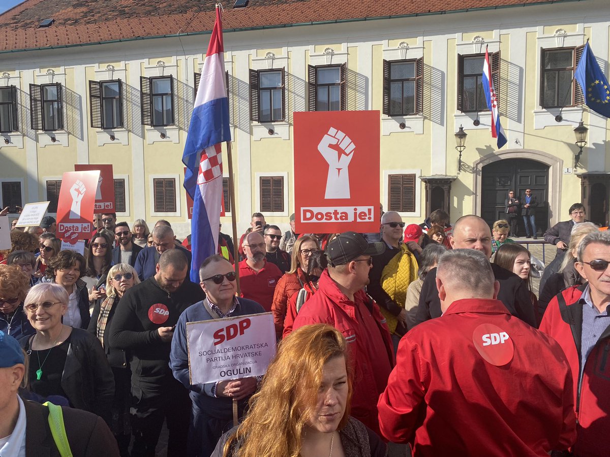 Prosvjed na Markovom trgu pratite na <a href="/N1Hrvatska/">N1 Hrvatska</a> #n1info