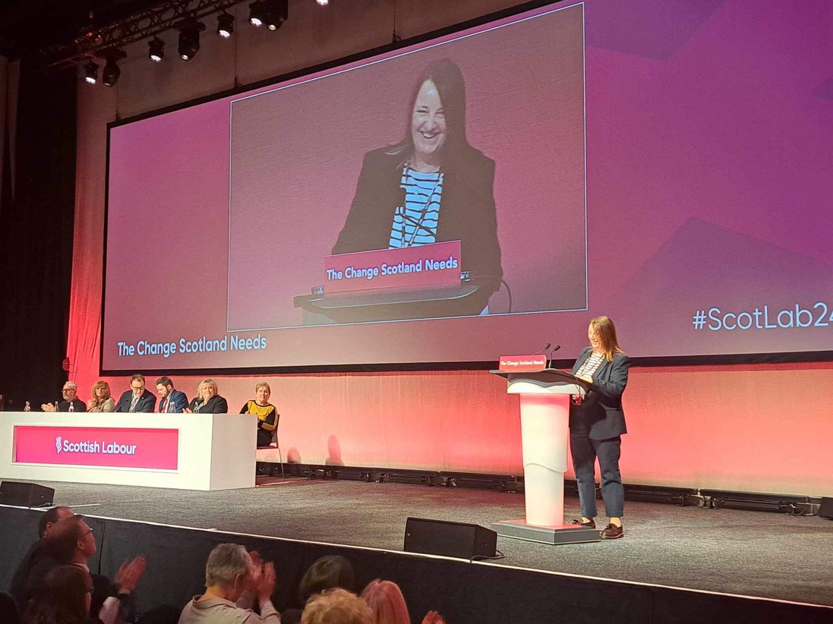 A few highlights from Day 1 Scottish Labour Party conference #ScotLab24