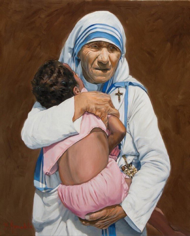 porlavida2014's tweet photo. “Si podemos aceptar que una madre puede matar incluso a su propio hijo, ¿cómo podemos decirle al resto del mundo que no se maten unos a otros?” #MadreTeresa 
#SiAlaVida https://t.co/UdSlamqYcr