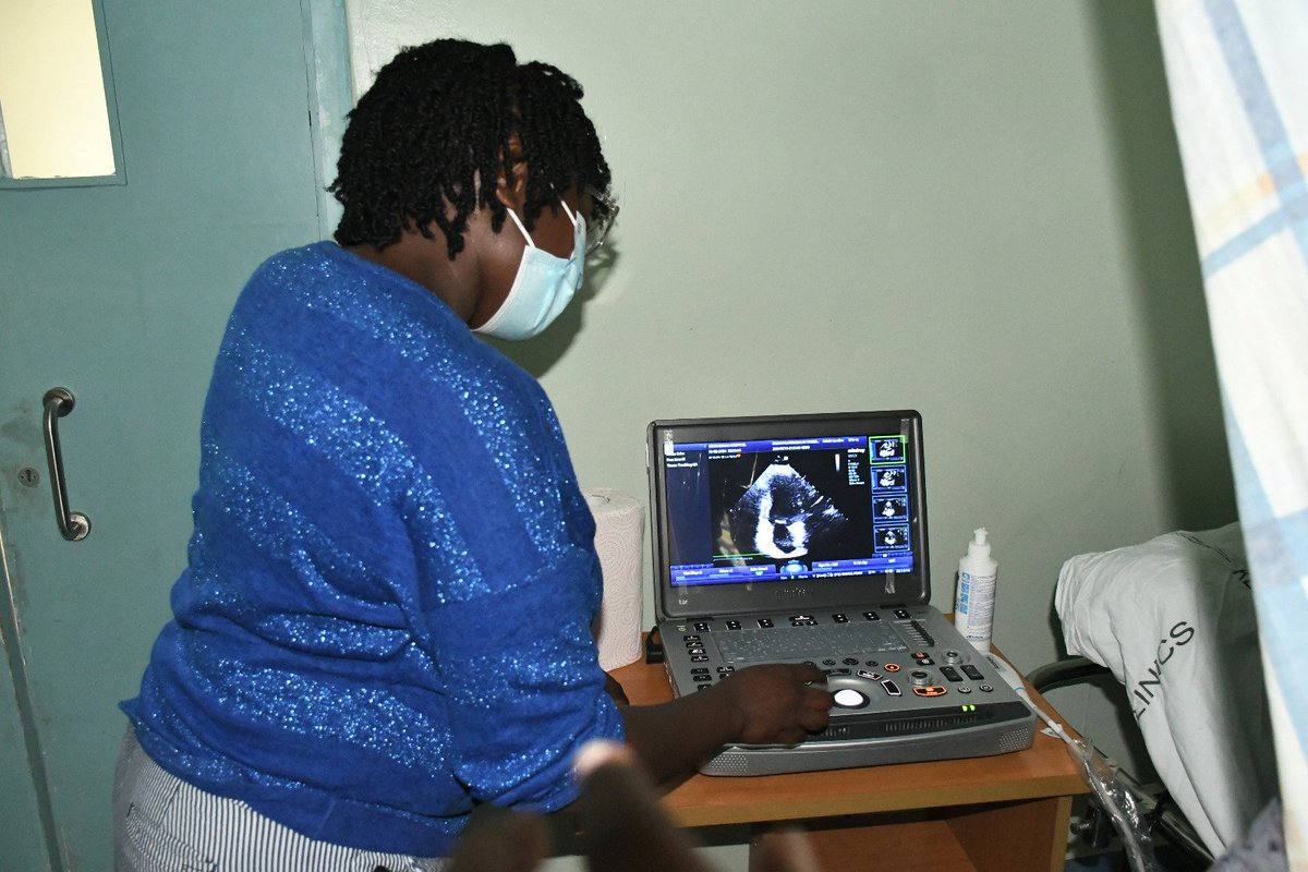 The exercise will also offer training on echocardiography to our staff. This knowledge will help in early diagnosis and intervention on cardiovascular diseases. Every Heart Beat Matters! ❤️ @PennCardiology @PennMedicine @EdwardsLifesci #MKHInakujali