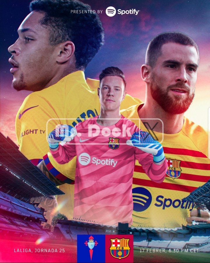 See you at 6.30 pm CET. ⚔️ Celta v Barça ⚔️
#CeltaBarça #celta #barca #Messi𓃵 #Ronaldo𓃵 #Lewandowski #football #FootballKE #Perletti #Nawalny #คัลแลนพี่จอง #KiVi16F #LoveIsBlind #رفح_تباد #winmetawin #Navalny #recession #தமிழகவெற்றிக்கழகம் #Rawalpindi #arrested