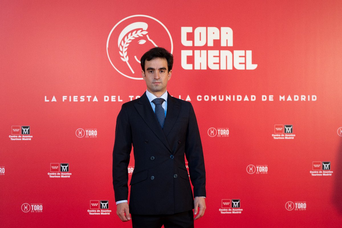 Así acudía Lagartijo a la presentación de la <a href="/CopaChenel/">CopaChenel</a> ayer en la Sala Antonio Bienvenida de la Plaza de Toros Las Ventas de Madrid.