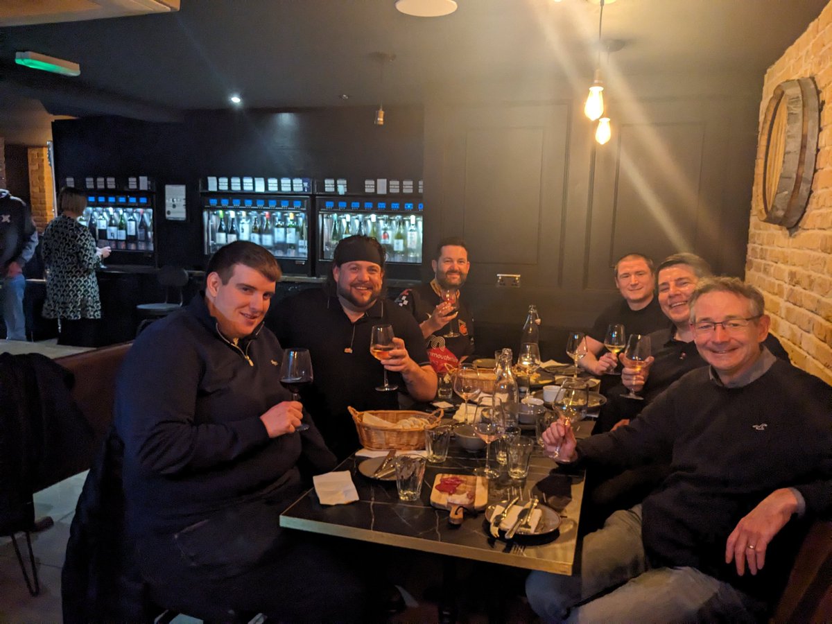 Had another great social event, this time wine tasting at Bandol on Thursday. Great to see 5 new prospective members turn up to find out more about Cardiff Round Table.

Next event is celebrating our 94th Birthday at Lake Spice on Friday. If you'd like to come along get in touch!