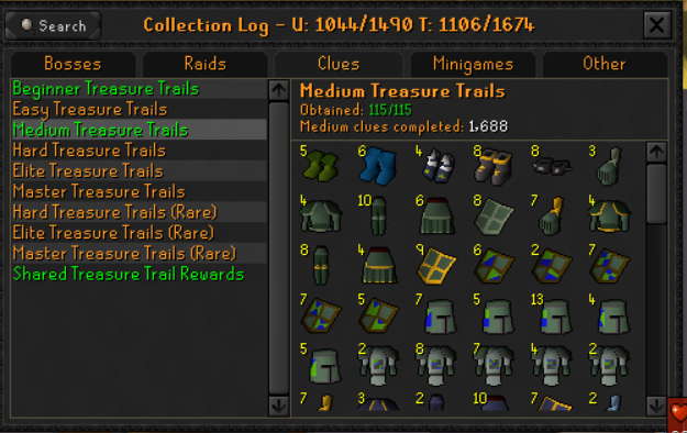 LiquidGZA's tweet photo. Medium Clues finished!

#osrs #runescape https://t.co/R3000nPrRn