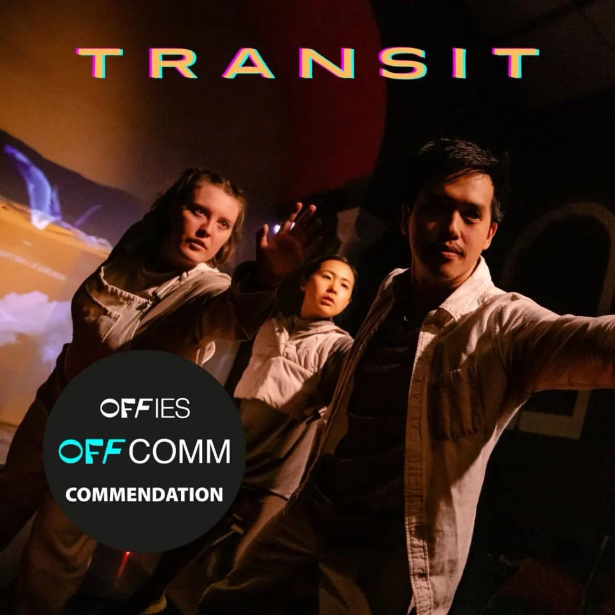 BethanyMonklane's tweet image. Today is a good day for @HalfpaceTheatre. We've been awarded an @OffWestEndCom Commendation! Hugely proud of the entire cast and crew on this production #Transit #Offies #OffComm