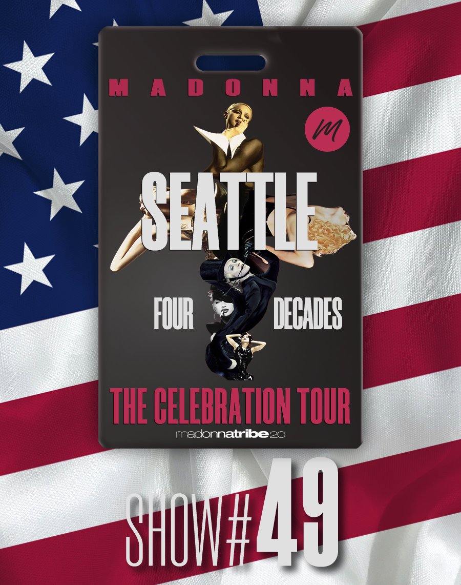 mtribefrance's tweet photo. Ce soir, 1er des 2 concerts du Celebration Tour à la Climate Pledge Arena à Seattle 🇺🇸
#Madonna #MadonnaCelebrationTour #Show49 https://t.co/fJw1UjwBGQ