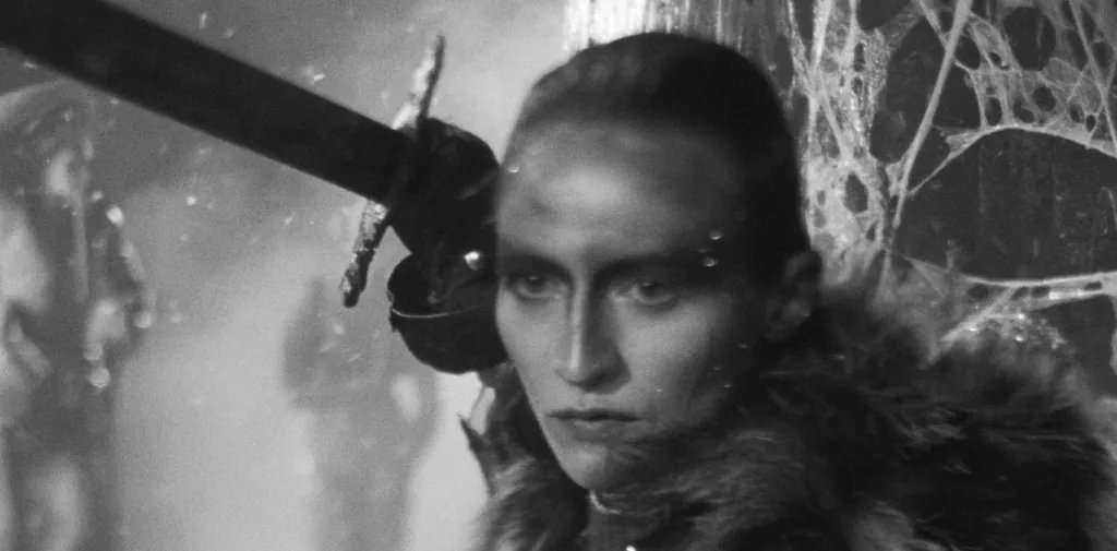 Elytron_Frass's tweet photo. caught a 1-night screening of Bertrand Mandico's latest feature, She Is Conann -- a surreal, gender-bent, avant-gardist retelling of Robert Howard's Conan, which leaps through eras of the titular charter's lifespan and legacy of lesbian conquests smeared in spit and hyperviolence https://t.co/xSuRAaI4xy