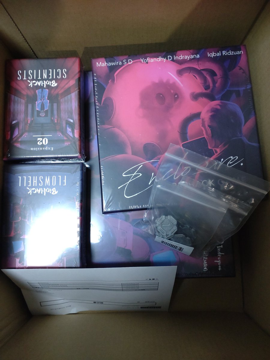 t_hidebou's tweet image. キックしていたバイオハックが届きました!

＃ボードゲーム
＃biohack
#uchibacyoya