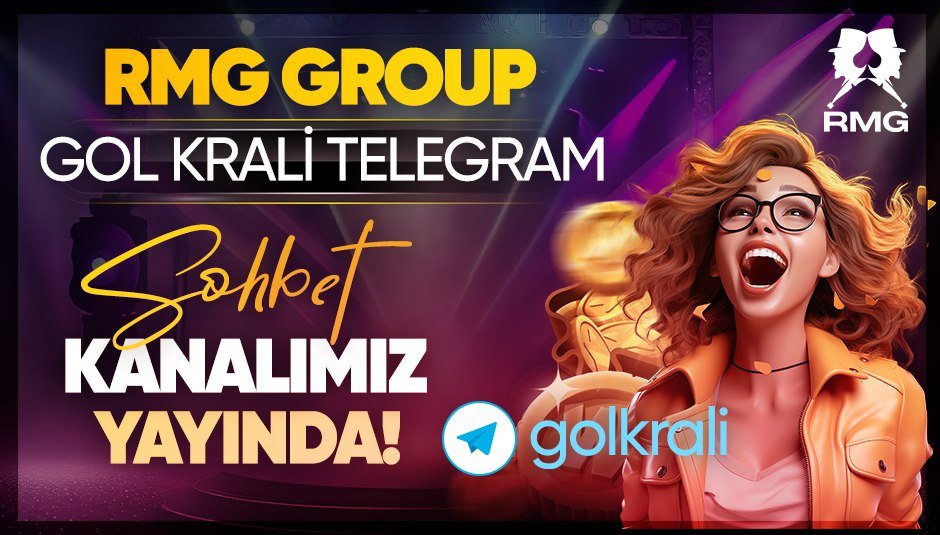 RMGTURKEY's tweet photo. 🌟Sevgili RMGSLOT Üyelerimiz! 🌟
🤩 Aranızda Spor Severler Olduğunu da Biliyorsuz ve Hepinize harika haberlerimiz var! 
GOL KRALI kanalımız açıldı ve sizleri bu heyecan verici yeniliğe davet etmek istiyoruz! Hemen katıl : https://t.co/8XEmFoOK9y https://t.co/4oKTnCnDYQ