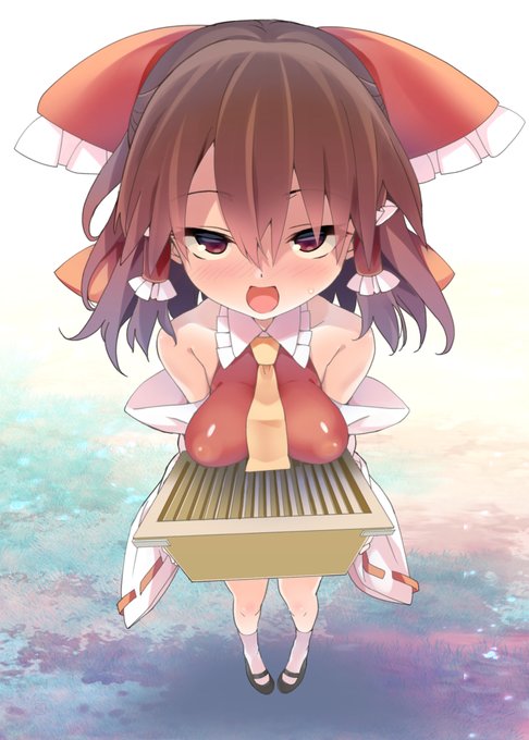 お賽銭おねだり霊夢さん 