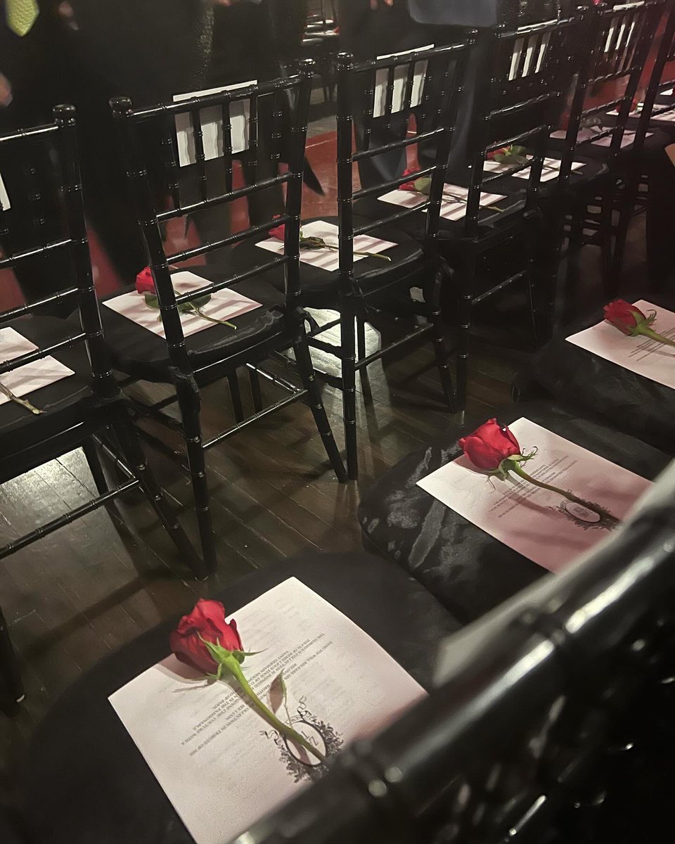 DebbieSchaeffer's tweet photo. The Zang Toi 2024 Winter Spring NYFW Fashion Show was incredible, inspired by Parisienne Chic Couture with a touch of rebellion. Zang has built a tradition of elegance for over 30 yrs. No photos of the clothes… I wanted to enjoy every minute of the show. Congrats Zang 🌹! https://t.co/Hvn9Ziy3XF