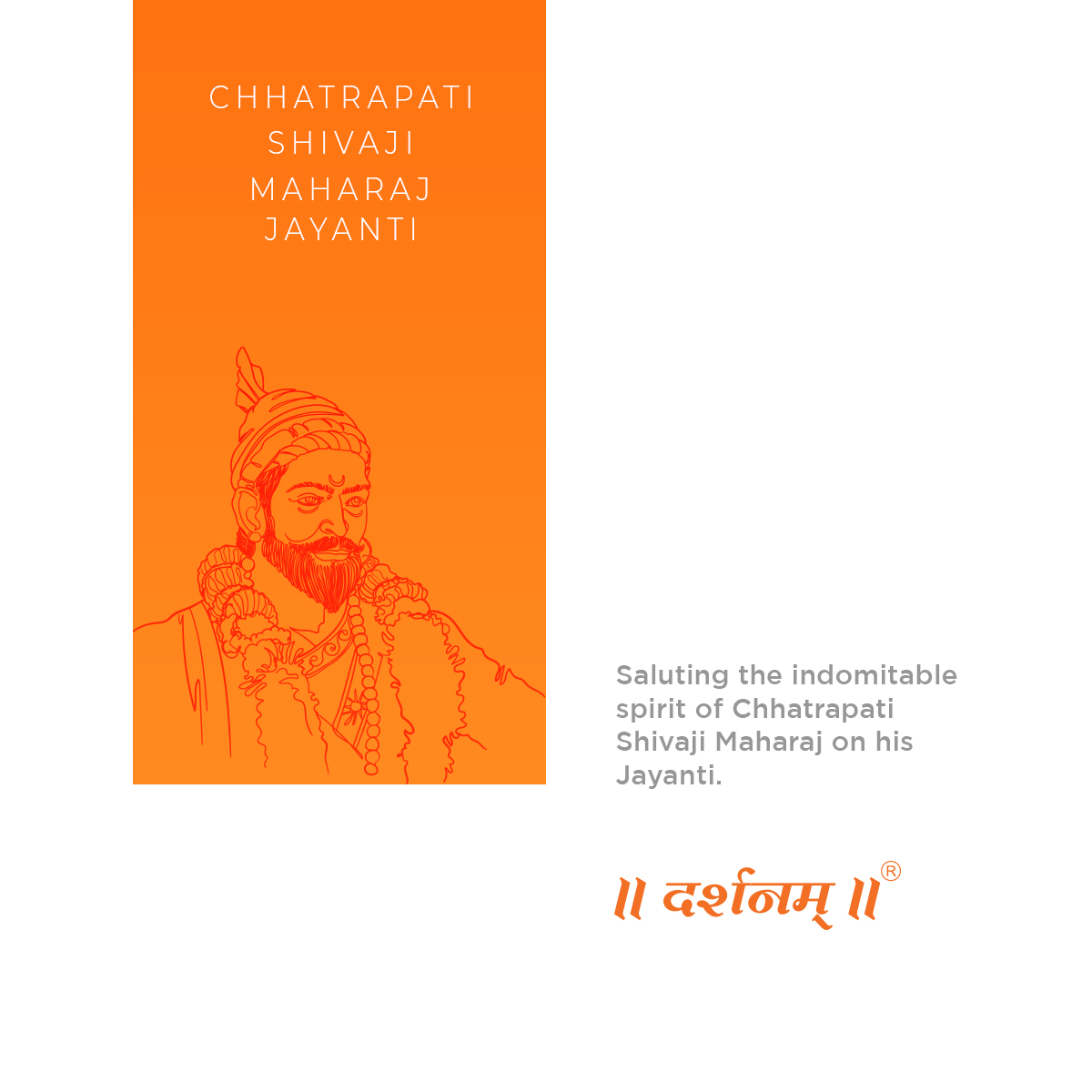 DarshanamGroup's tweet photo. Wishing everyone a Happy Chhatrapati Shivaji Maharaj Jayanti.
#darshanam #darshanamgroup #darshanamvadodara #Chhatrapati #shivajimaharajjayanti #shivajimaharajjayanti2024
#reraapproved #reraapprovedproject #reraapprovedprojects #vadodara https://t.co/5WqxF3nHQv
