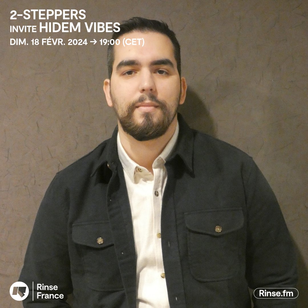 Il est 19h !

Vous écoutez @hybu qui invite #HidemVibes !

🎶 rinse.fr/podcasts/

#verrouillé 🔒