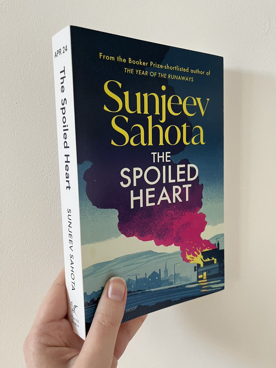 ✨Book Post✨

Thank you to @vintagebooks for this beautiful edition of #TheSpoiledHeart by Sunjeev Sahota - I loved China Room, so I can’t wait to read this one!

It’s out on 24 April