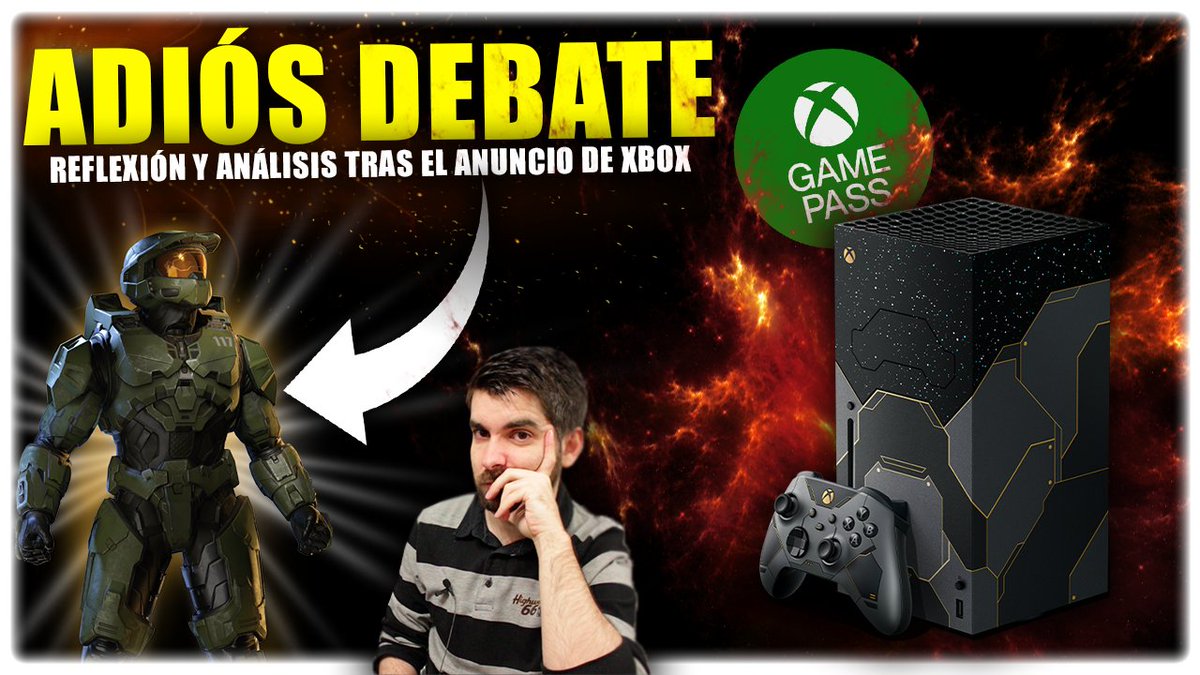 semonster66's tweet photo. ⚠️NUEVO VÍDEO⚠️
🎮 VENDO MI XBOX | Adios Game Pass y EXCLUSIVOS | Opinión y análisis
-----------
✅ Vídeo: https://t.co/gN93xSuax1
-----------
#XboxBusinessUpdate #Xbox #GamePass #Microsoft #PC #XboxSeriesX #Sony #PlayStation #PS5 #Steam #FelizSabado #gaming #Switch2