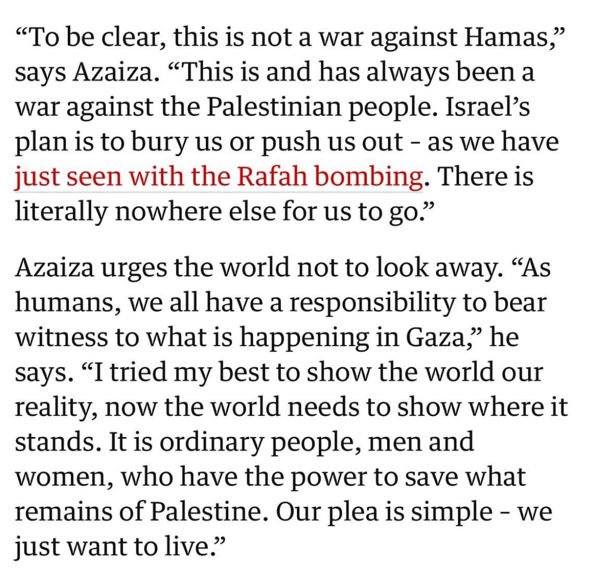 motazazaiza9's tweet photo. Blurbs from my interview with the @guardian https://t.co/4dVVII9eN7