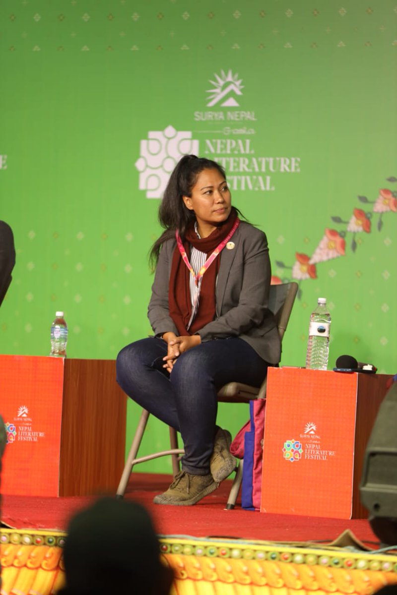 Nepallitfest's tweet photo. "गठबन्धन गर्ने प्रवृत्तिदेखि रिस उठेर म राजनीतिमा आएको।": सुमना श्रेष्ठ
@SumanaShrestha https://t.co/evQWPqCGSq