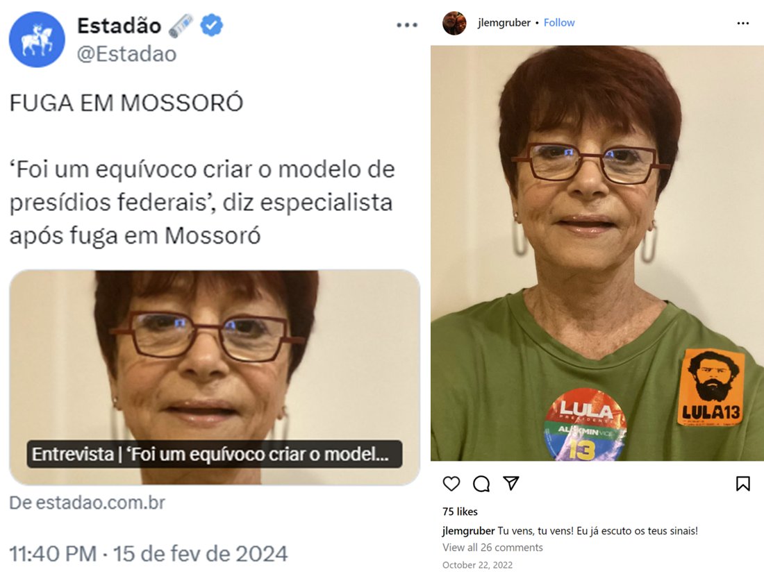 Além de picanheira, a especialista entrevistada pelo Estadão coordena uma ONG que recebeu mais de US$ 4.500.000 dólares do Soros e da Fundação Ford nos últimos anos.