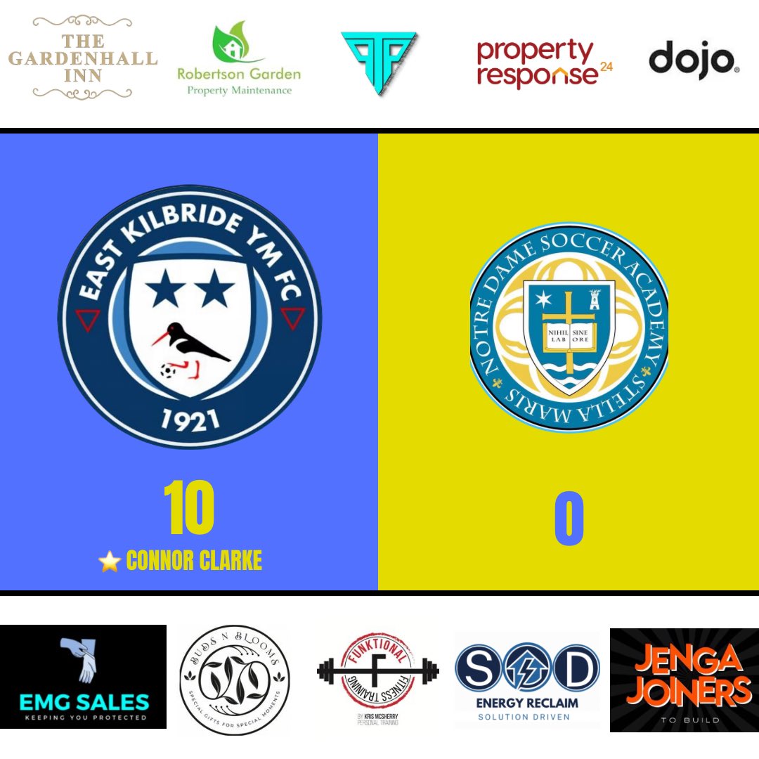 East Kilbride YM (Saturday Morning) FC tweet media