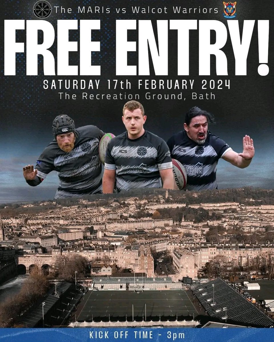 MARInvitational's tweet image. FREE #rugby at The Rec today #bath @BathTourismPlus @WhatsOnBath @BR_Foundation @BathBytes @BathRugby @BathRugbyLadies