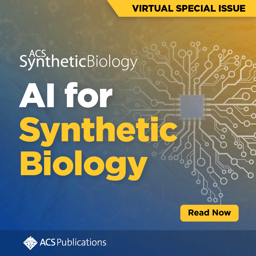 #WeekendReading from #ACSSyntheticBiology!

This Editorial from Hector García Martín, Stanislav Mazurenko, and EiC Huimin Zhao has been downloaded over 2000 times! 

See it here ➡️ go.acs.org/85P

AI for Synthetic Biology Special Issue ➡️ go.acs.org/85Q 🤖🔬⚗️