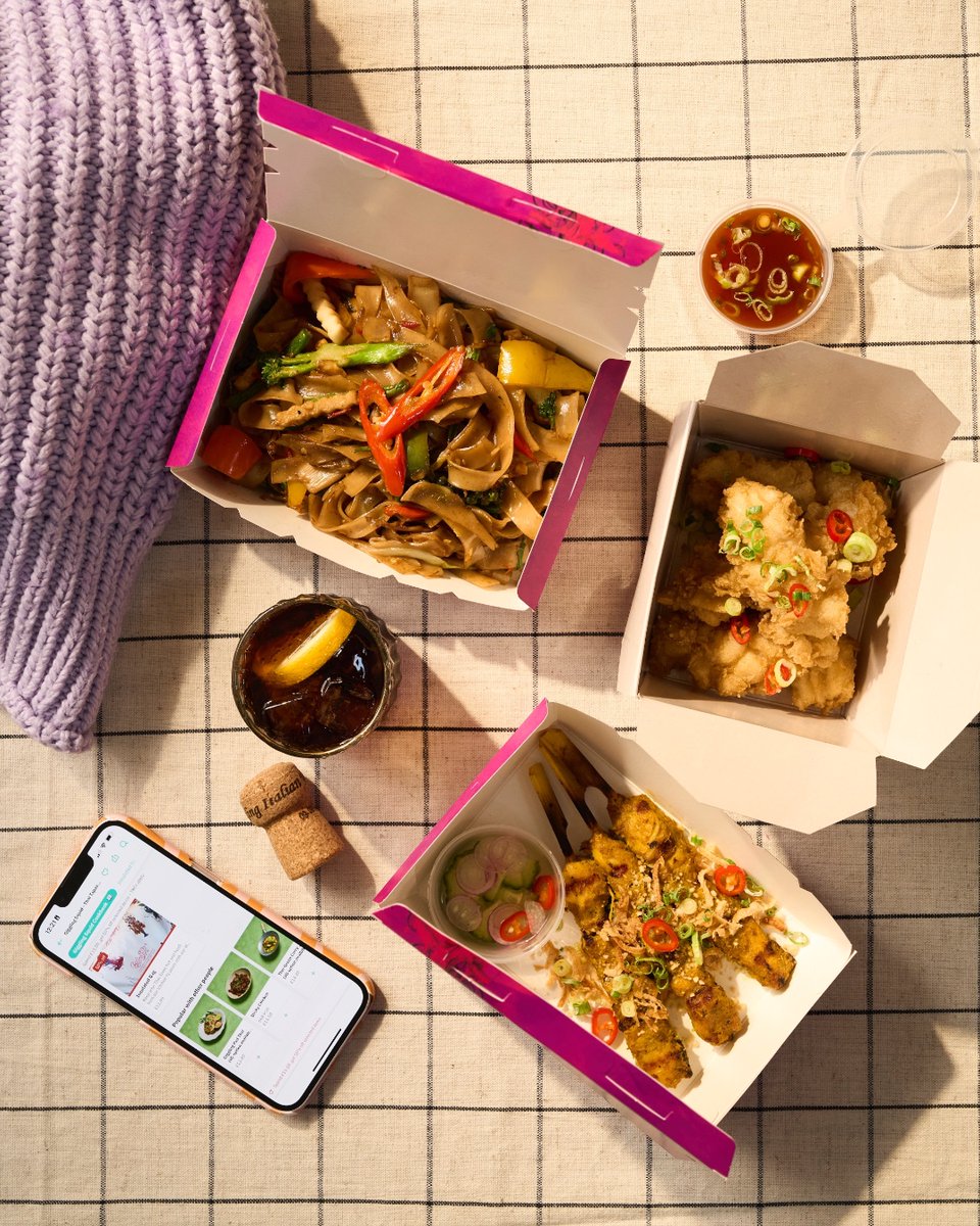 Big weekend? We hear our Pad Kee Mao cures hangovers. Just cosy up in your jammies, order on Deliveroo, and let us bring the Thai feast to you.
