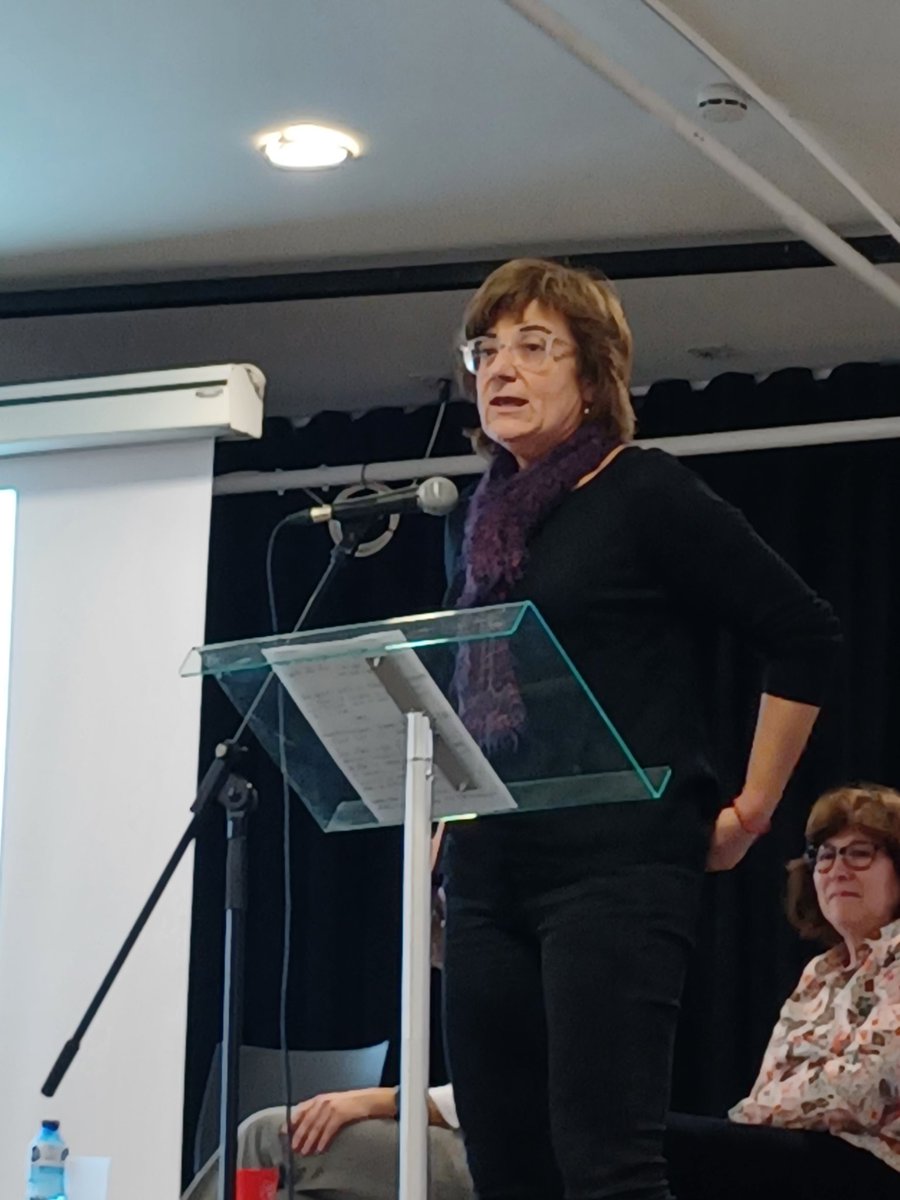 Rosa Carrasco da voz al trabajo social sanitario #SIAPBCN2024