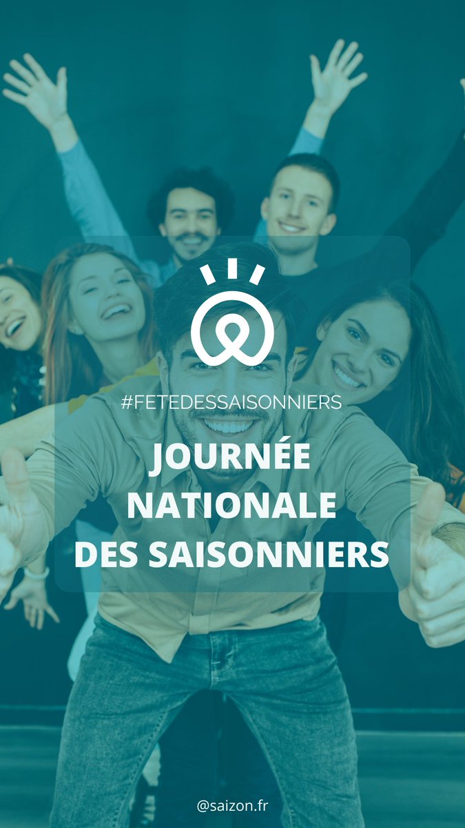 saizon_fr's tweet photo. 📆[ÉVÉNEMENT] Célébrons Ensemble la Seconde Journée Nationale des Saisonniers ! 🌟

📸 Nous invitons à montrer votre soutien aux saisonniers avec le hashtag #FeteDesSaisonniers. 

👉 #Saisonnier #JourneeNationaleDesSaisonniers #Tourisme #Agriculture #Vente #Saizon https://t.co/Lg8KDFInYW