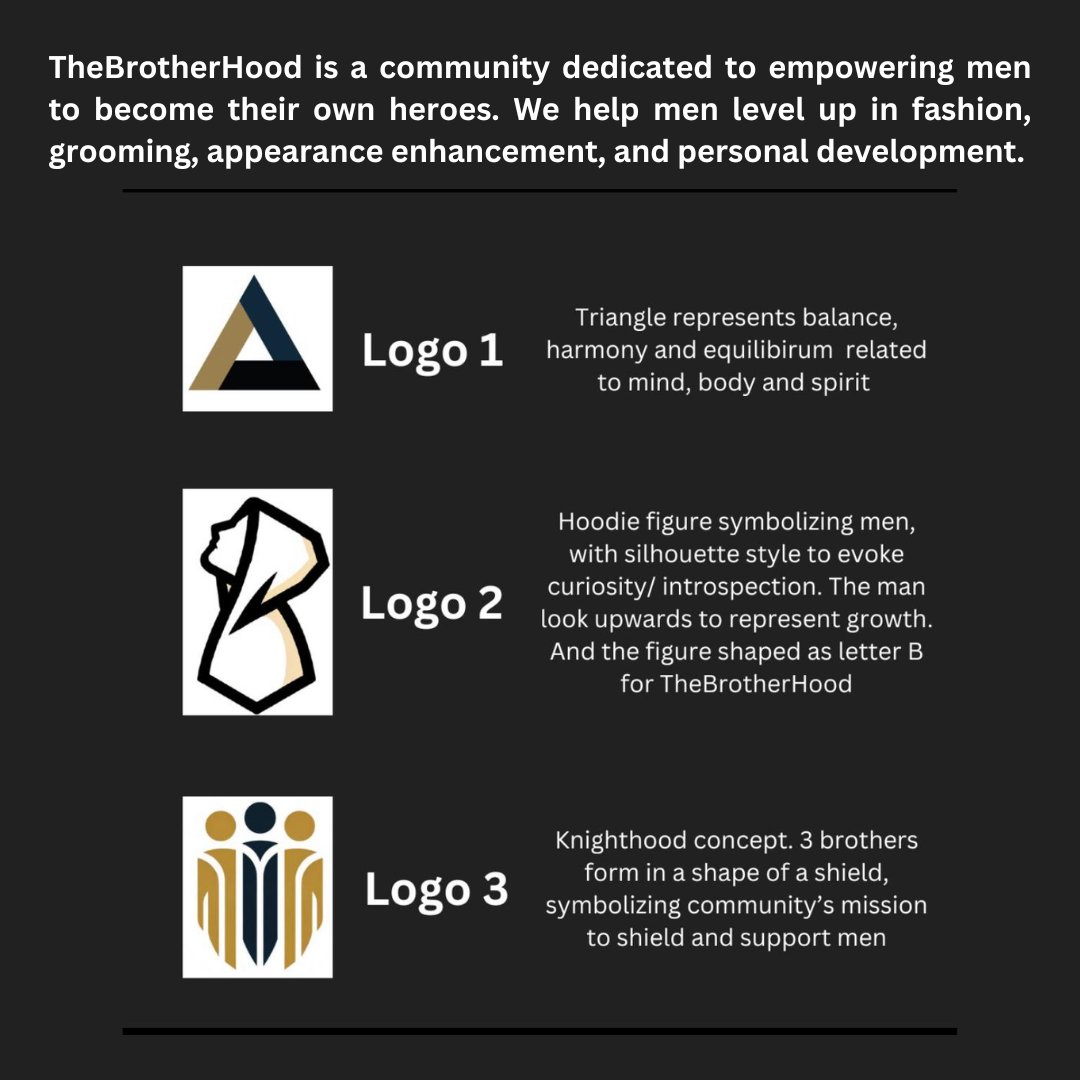 Hey TheBrotherHood fam! We're choosing our new logo and your voice is key!  

Check out the 3 designs and cast your vote by commenting 1, 2, or 3 below 

It'll be our face to the world. 🌍 Your vote, your voice, our identity! Let's make this decision together 🤝#thebrotherhooddao