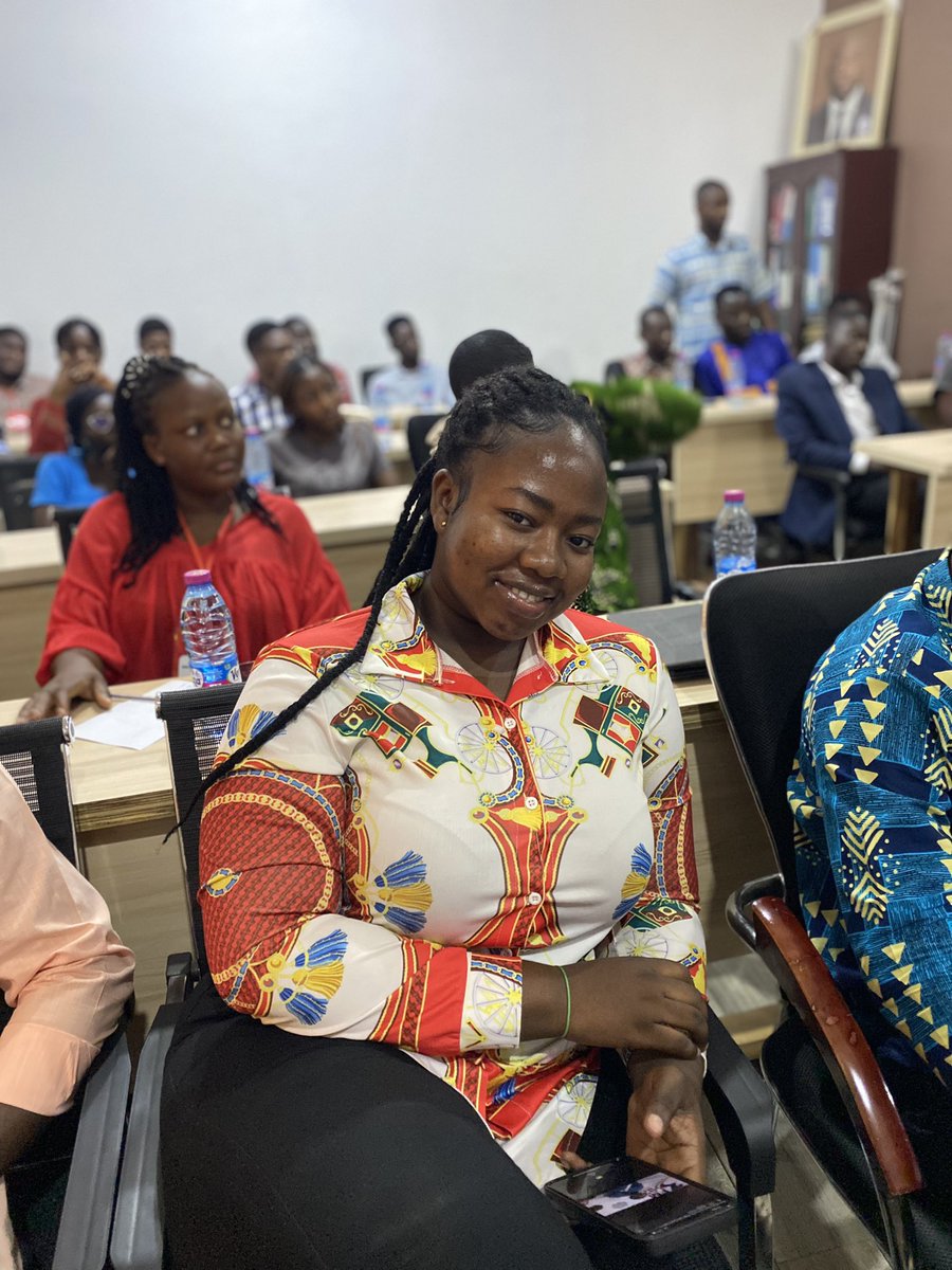 lnugsknust's tweet photo. General Secretary of KNUST LNUGS and Chairperson of the LNUGS General Assembly, Maame Yaa Gyasiwaa❤️✨

#LNUGSGeneralAssembly https://t.co/Zg5LVOQf5A