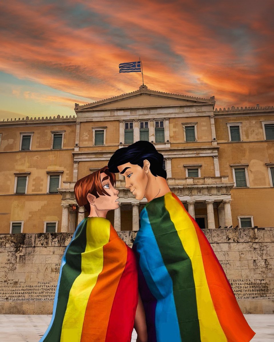 Greece Legalizes Same-Sex marriage! #equalrights #greece 🏳️‍🌈