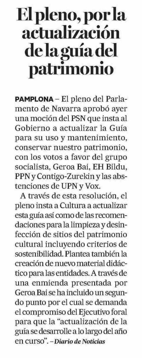 Aprobada nuestra iniciativa de #Conservación preventiva en el Patrimonio Histórico.
Vamos a dar recursos a la ciudadanía para fomentar la cultura del respeto y responsabilidad hacia nuestro patrimonio.
No se trata de restaurar más, sino de conservar mejor.
<a href="/A_CR_E/">ACRE</a> <a href="/ArtUsSL/">ArtUs</a>