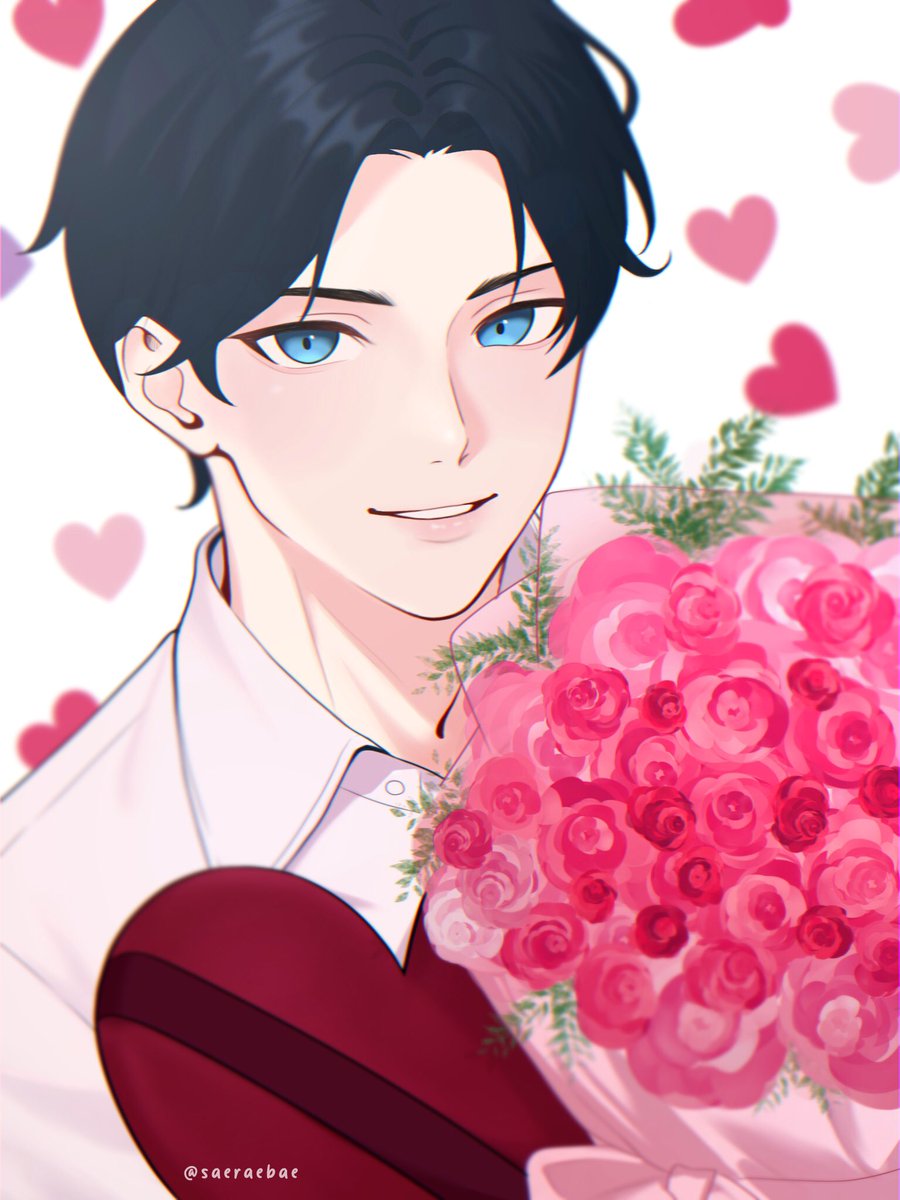 saeraebae's tweet photo. Isagi valentine  💐💗

 #ブルーロックFA #bluelock https://t.co/TCYrIOoTzB