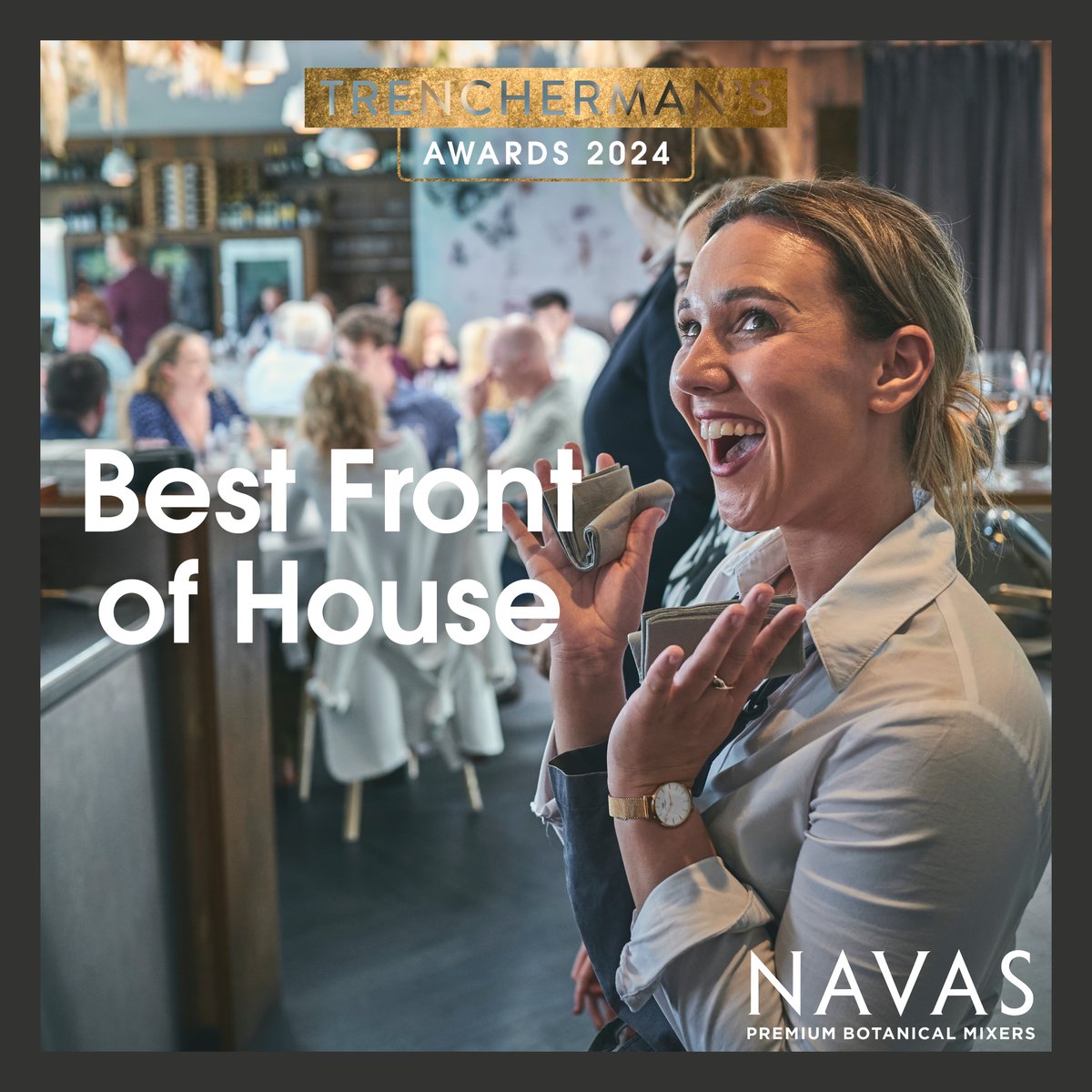 Don't forget to vote in the Best Front of House category for the Trencherman's Awards 2024 before the final round closes at 11pm on February 21: ow.ly/8U5T50QwhOg 

A huge thank you to our partner <a href="/navasdrinks/">Navas</a> for sponsoring the Best Front of House category.