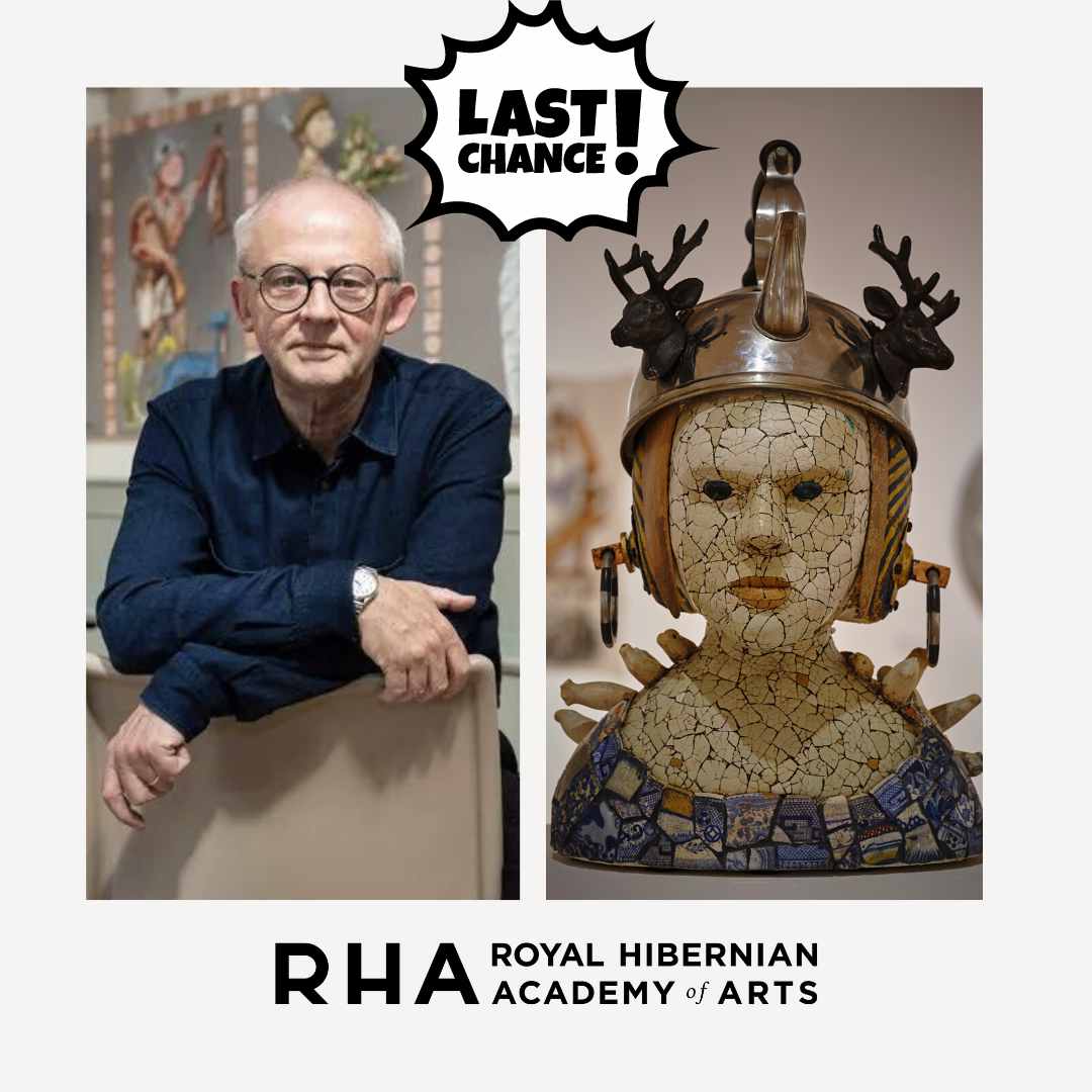It's the final weekend to catch John Kindness's exhibition 𝘛𝘩𝘦 𝘖𝘥𝘺𝘴𝘴𝘦𝘺 - must end tomorrow! See rhagallery.ie/events/exhibit… for more.