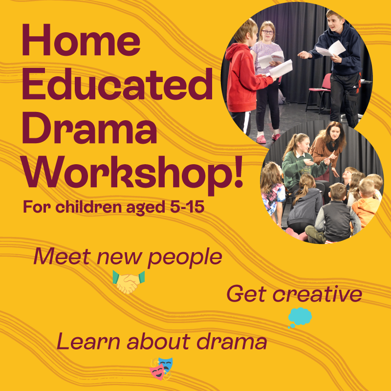 themet's tweet photo. Do you home educate your children or know someone who does? 📚
We're launching a brand new weekly drama class for children and young people who are #homeeducated ! 🏠🎭
More info and book here
👉https://t.co/bx1WCuJEw7 https://t.co/257Xb9Ogcw