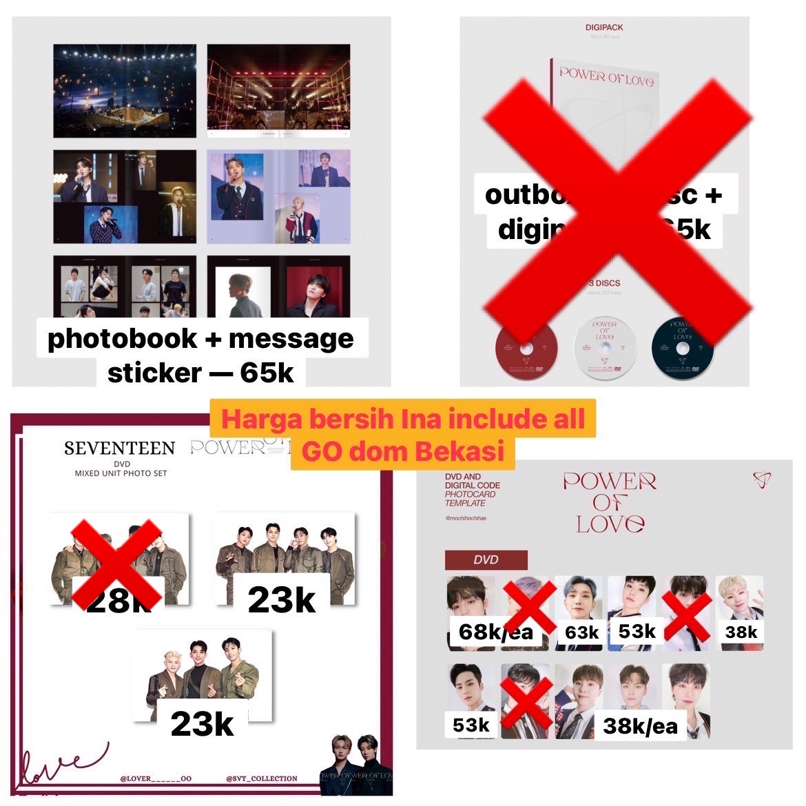sharingsebongie's tweet photo. 🥕 SLOT AVAIL SHARING MEMORY BOOK CARATLAND &amp; DVD POL🥕

✅Bersih ina, Include all
✅Shopee buat pelunasan
🍊Dom Bekasi
Barang sudah otw ina

Yang mau boleh dm yaa ☺️ https://t.co/FqGXJmBU3Q