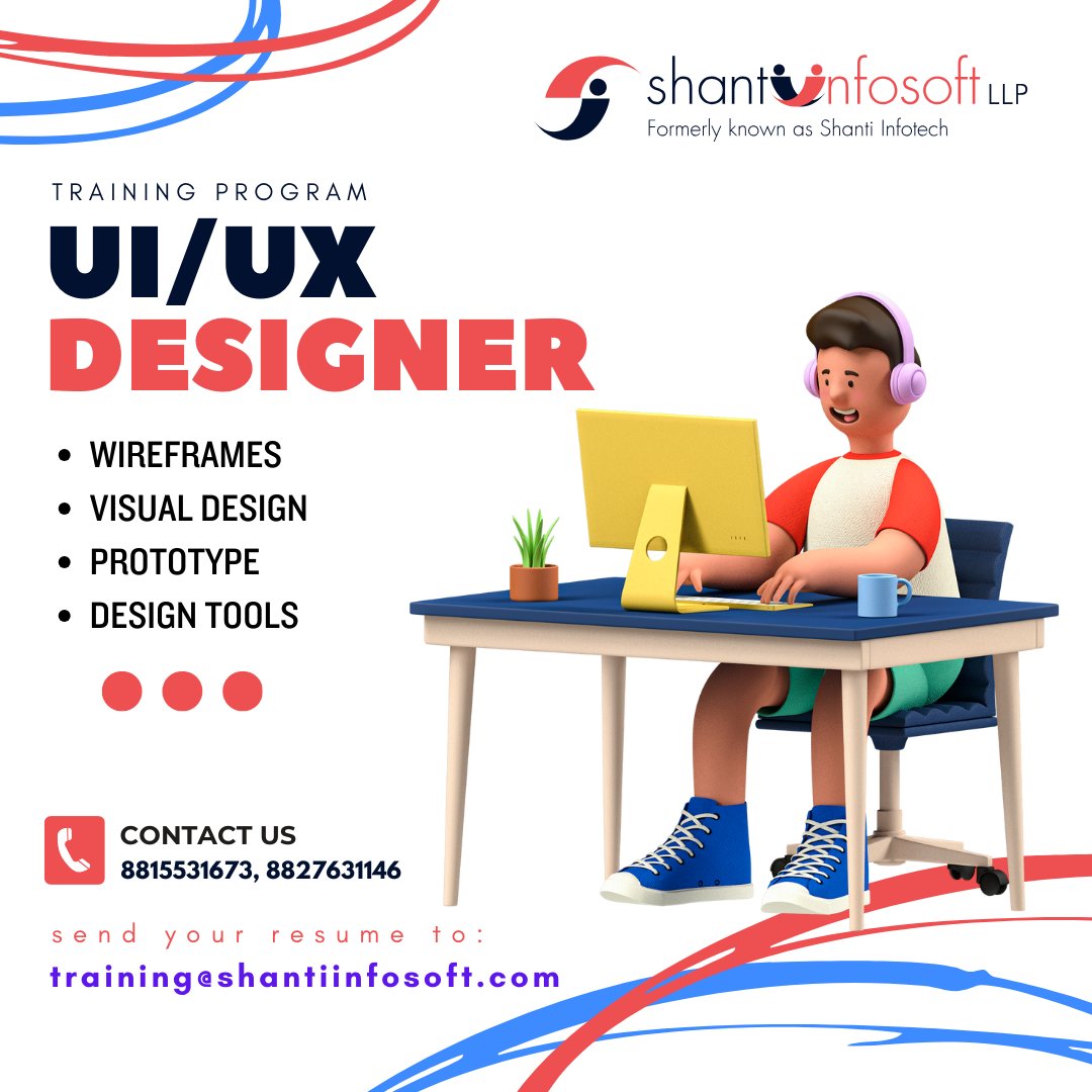shantiinfosoft's tweet image. Enroll in Our UI/UX Design Training Program! 🚀💻📲 Enroll Today: forms.gle/R1pkjZKGfLEo4h…
🌐 Learn More at shantiinfosoft.com/training.php
📧Questions? Reach Out to Us at 8815531673, 8827631146
#uidesigntraining #uxdesignmastery #designyourjourney #uiuxdesign #training #shantiinfosoftllp