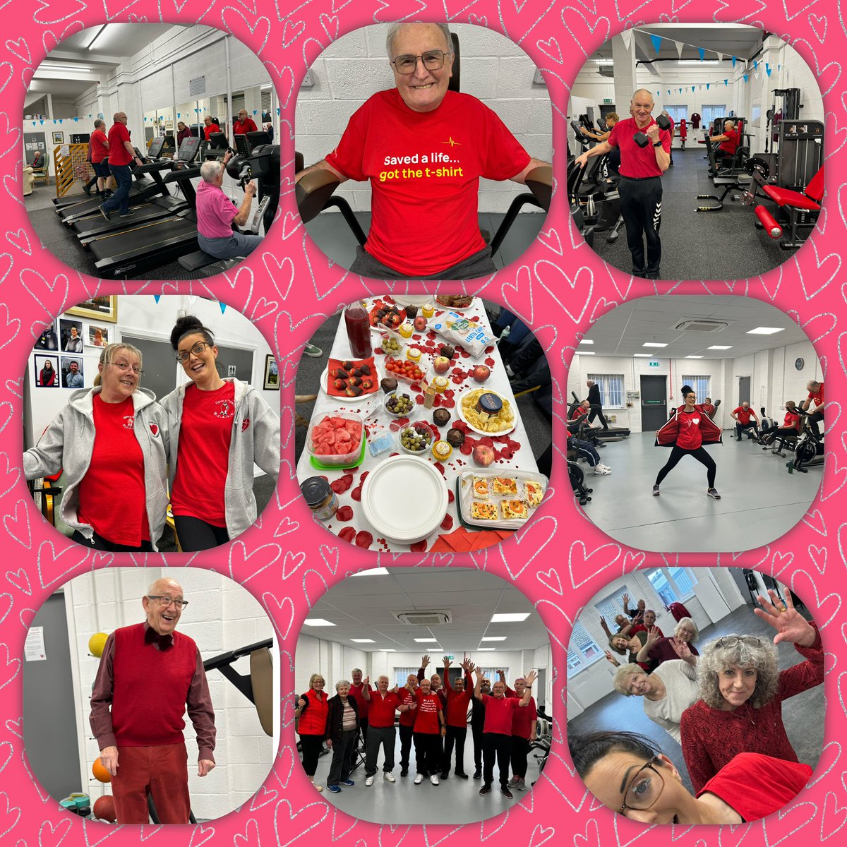 We rounded off the week with more wear 🔴. We’ve had a great week celebrating #heartmonth #CRWeek2024 raising £668.00 from raffles, & contributions. Thank you for participating & getting involved. Your contributions really do help us to keep providing #cardiacrehab @bacpr @TheBHF
