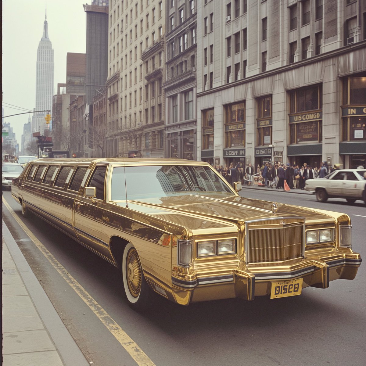 A week till Lost In Disco at @Bushhallmusic and your ride’s here.