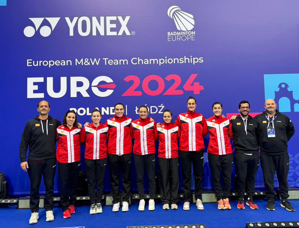 🇪🇺 España, con las victorias en los individuales de <a href="/CarolinaMarin/">Carolina Marín</a> <a href="/clarazurmendi/">Clara Azurmendi</a> y <a href="/BeaCorrales/">Beatriz Corrales</a> se impone por 3-0 a Escocia… ¡¡¡y está en la final del Europeo por equipos!!! 

¡¡¡¡Bravo, EQUIPAZO!!!! 🇪🇸 

<a href="/deportegob/">CSD</a> <a href="/iberdrola/">Iberdrola</a> <a href="/COE_es/">Comité Olímpico Español</a> 

#EMWTC24