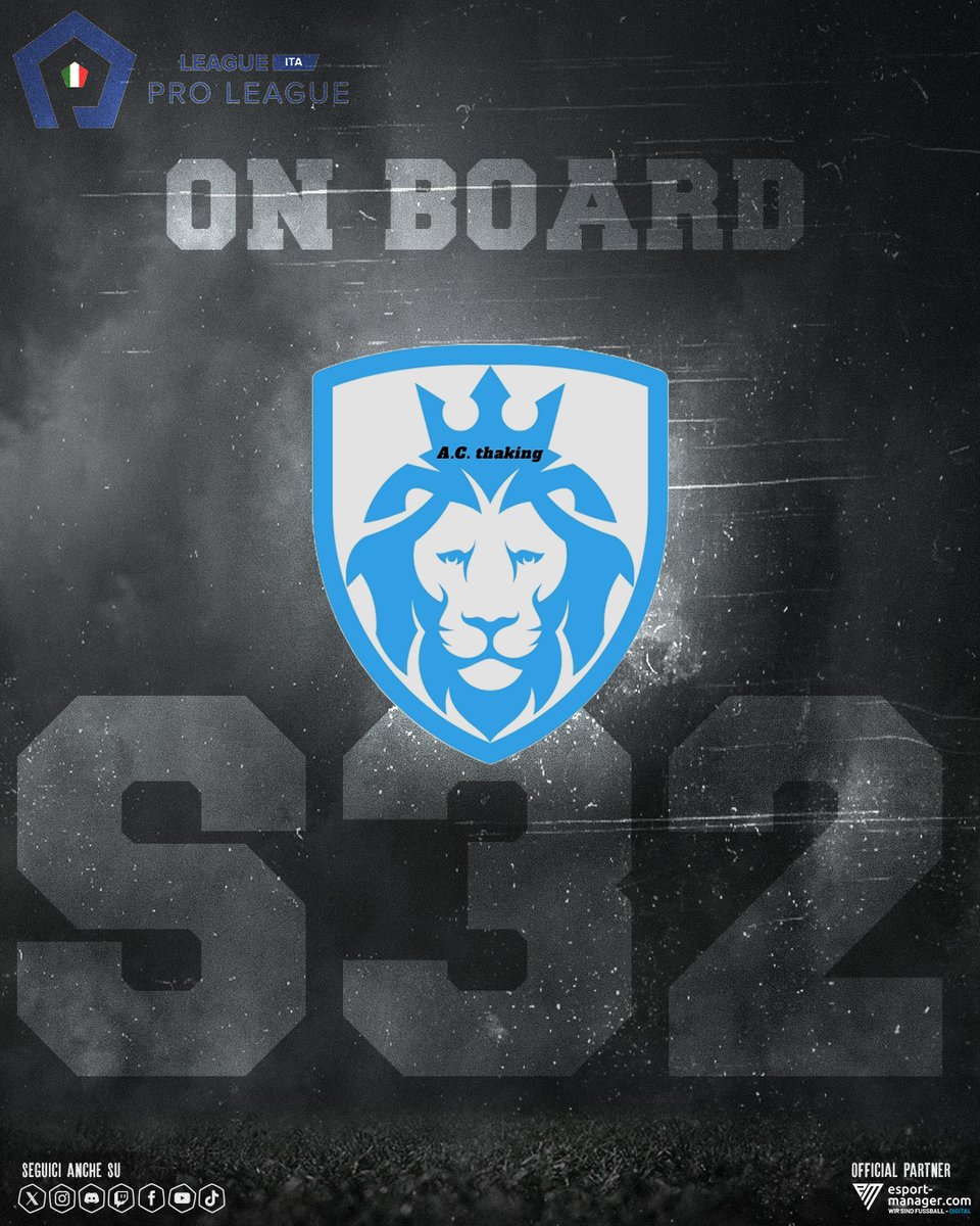 proleagueit's tweet image. Gli @acthaking in da house!
Pronti per questa #season32 di #proleagueitalia?

Dirette live twitch con il mostro sacro @90MBER

Prenotati immediatamente!

Apri un ticket per avere supporto a questo link:
discord.com/channels/38143…

@pctransfermarkt
@NewsProclub
@RTAllProClub…