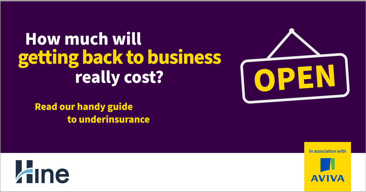 HineInsurance's tweet photo. If your level of insurance is too low, it could turn peace of mind into a real headache when your business needs it least. Find out what underinsurance is and how it could impact you in this Underinsurance Guide in association with @AvivaBrokerUK
https://t.co/eq9VdFjZhj https://t.co/2Ki5SK9j4b