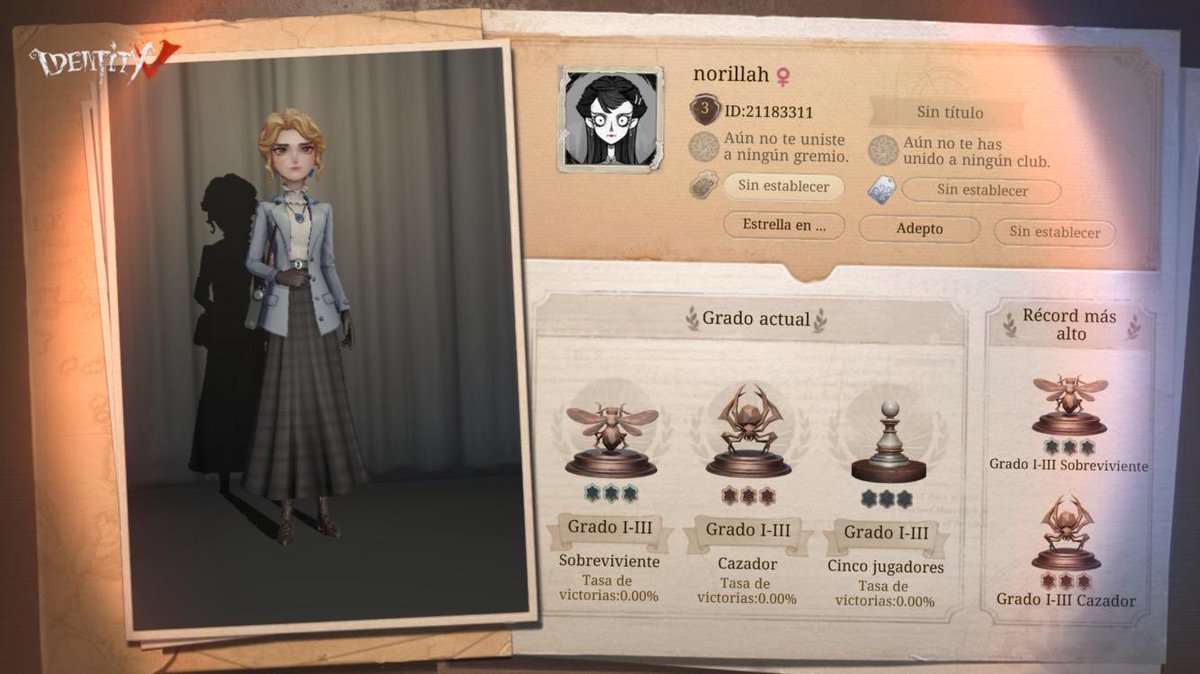 nmorillaa's tweet photo. Estoy jugando Identity V. ¿Jugamos una partida? https://t.co/snh6avSnIE