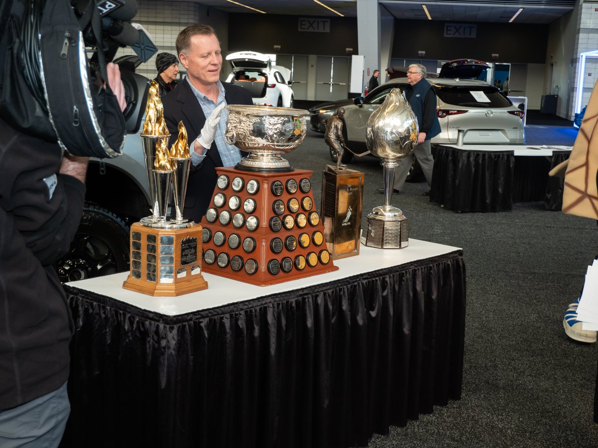 OurFordStore's tweet photo. Special in Ford Motor Company display today at #PghAutoSHow -- The best selection of vehicles @OurFordStore has ever had the honor to present! PLUS from 10am-4 pm TODAY ONLY (Sat 2/17) see famous trophies from the Hockey Hall of Fame! @Thurbyjr @vdstaff58 @penguins @ShultsFord https://t.co/yox9SNJ8pg