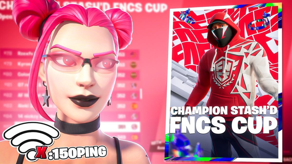 WE WON THE FNCS SKIN CUP on 150ping 🏆

Time to grind the Youtube Content ❤️
Appreciate the support its a banger 🔥

Search "Aveeva" or link in replies!