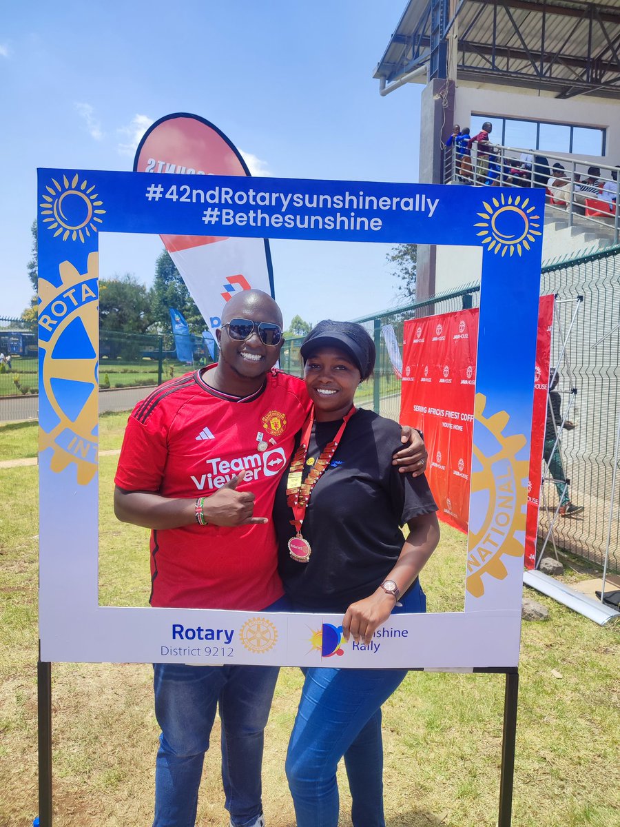 Deputy Country Chair <a href="/WyectKingsley/">Steve Maina</a> and the DRR <a href="/NjeriMunyingi/">Njeri Munyingi</a>  had to steal a smile
#SunshineRally ☀️
Cc <a href="/Rotaract_D9212/">Rotaract District 9212</a> <a href="/RotarySunshine/">The Sunshine Rally - Rotary District 9212</a>