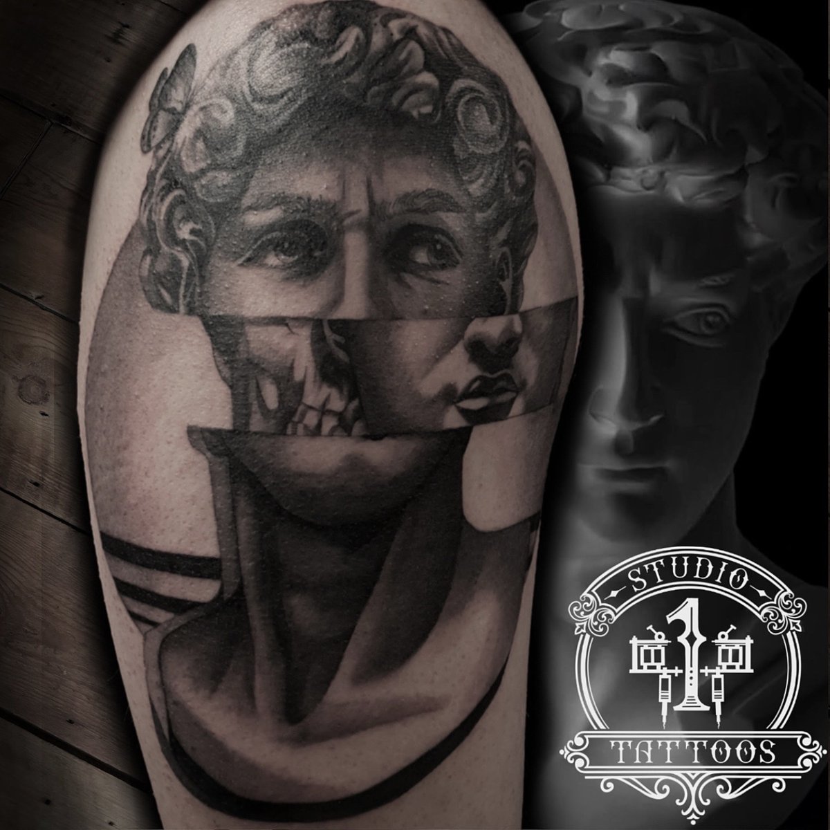 Studio1tat2's tweet photo. 🦋💀Michaelangelo's David💀🦋
By @startattooist
#Rt #tattoo #tattoos #michaelangelo #david #davidtattoo #statueofdavid #tattooist #tattooartist #artist #art #inked #portraittattoo #Studio1TattooShop #bexleyheath #kent #londontattooartist #londontattoo #uk #bexley #londontattoos https://t.co/TEUz5NIPY2
