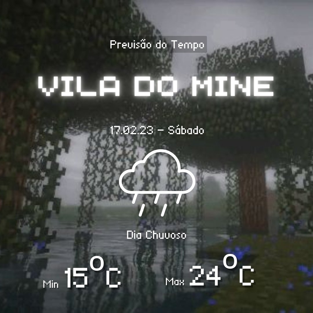 ⠀⠀⠀⠀⠀⠀⠀🌷' 𝑃revisα̃o do tempo.
⠀